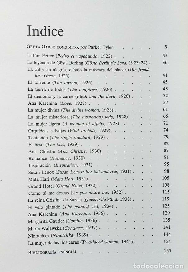 Libros de segunda mano: LOS FILMS DE GRETA GARBO - Foto 2