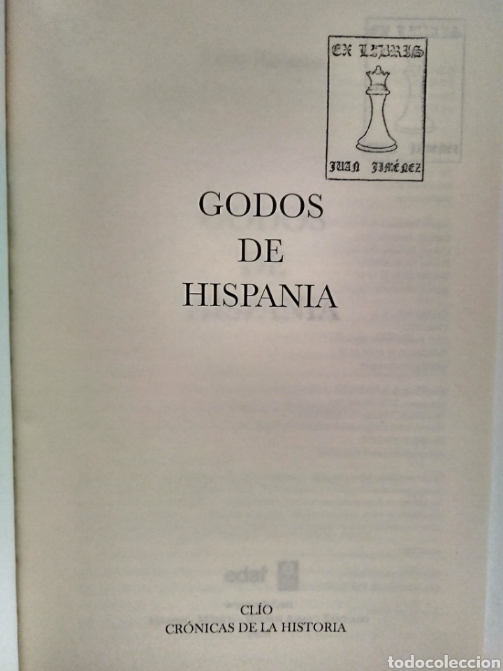 Libros de segunda mano: Godos de Hispania / Le&oacute;n Arsenal - Foto 3