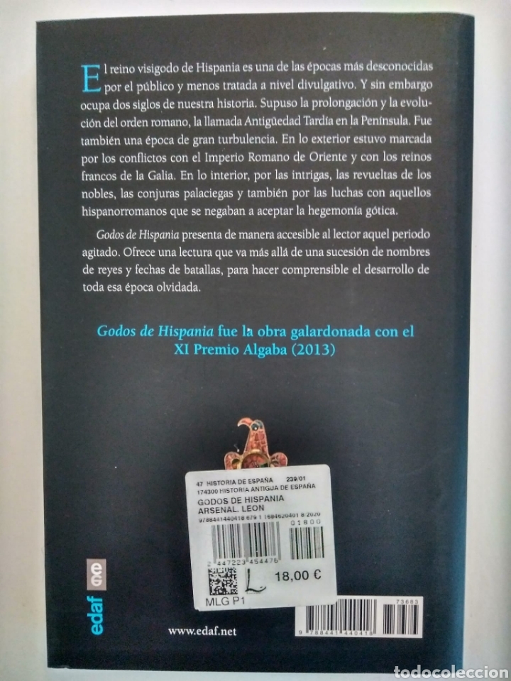 Libros de segunda mano: Godos de Hispania / Le&oacute;n Arsenal - Foto 5