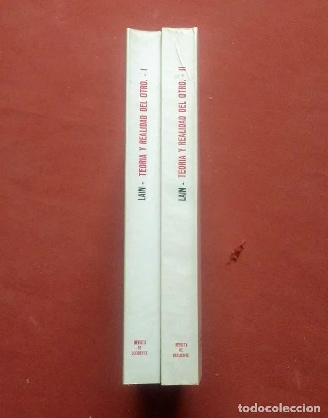 Libros de segunda mano: TEORIA Y REALIDAD DEL OTRO - LAIN ENTRALGO - Foto 2