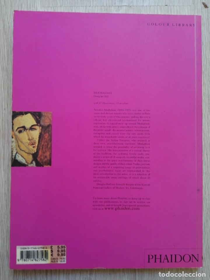 Libros de segunda mano: Modigliani. Douglas Hall. Phaidon. Ingl&eacute;s. 1984 - Foto 3