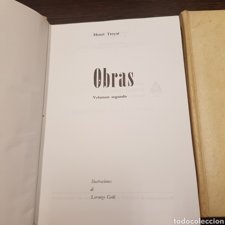 Libros de segunda mano: HENRY TROYAT OBRAS 2 TOMOS - Foto 2