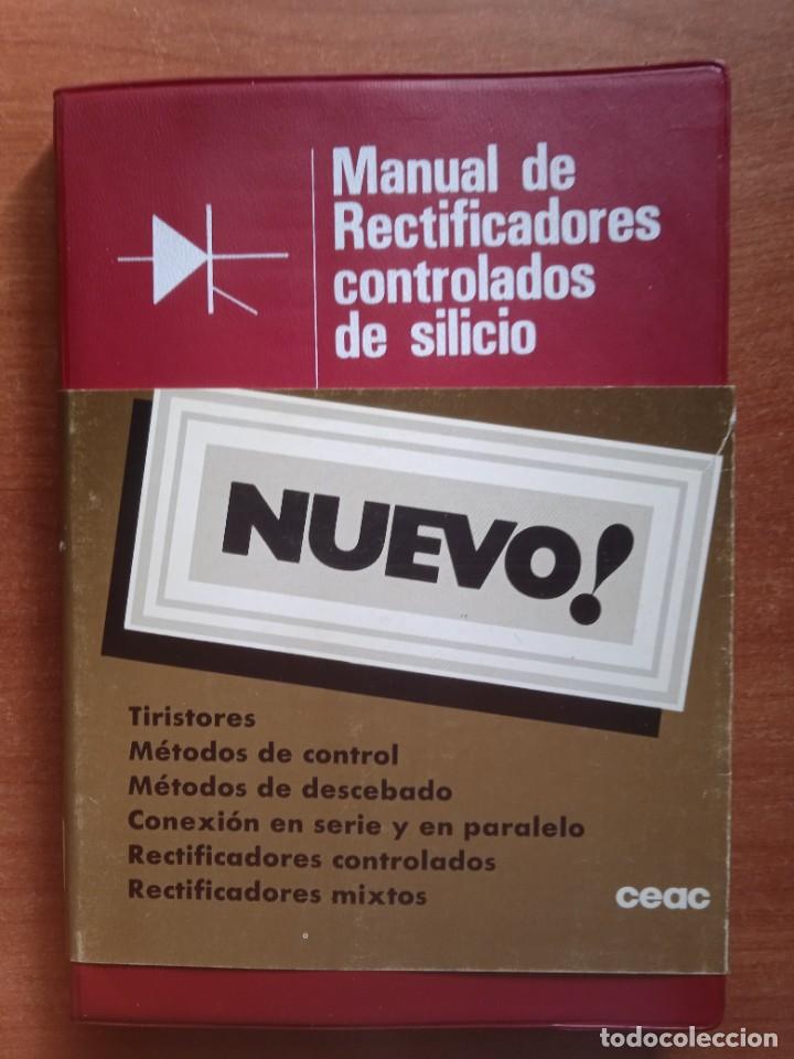 Libros de segunda mano: Manual de rectificadores controlados de silicio - Foto 1
