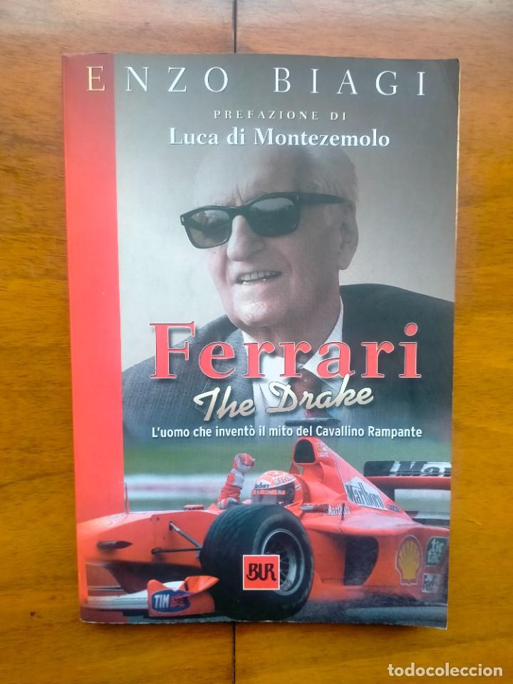 Libros de segunda mano: Enzo Biagi. Ferrari The Drahe. - Foto 1