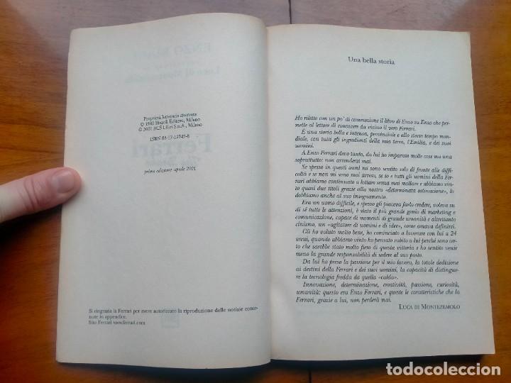 Libros de segunda mano: Enzo Biagi. Ferrari The Drahe. - Foto 2