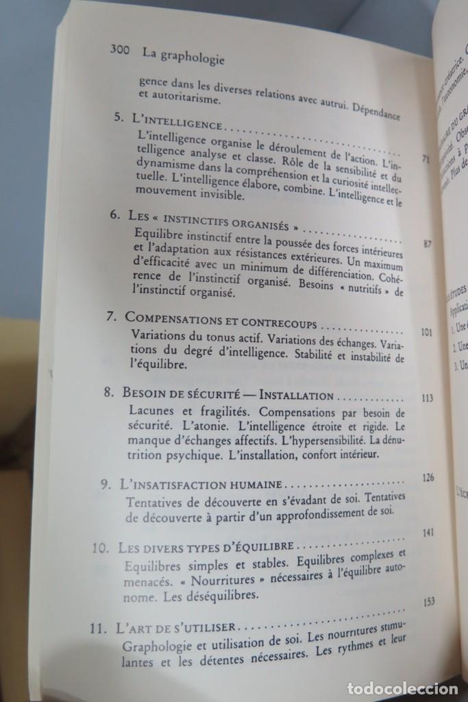 Libros de segunda mano: GRAPHOLOGIE. M&eacute;thode d&acute;exploration psychologique. Bresard - Foto 3