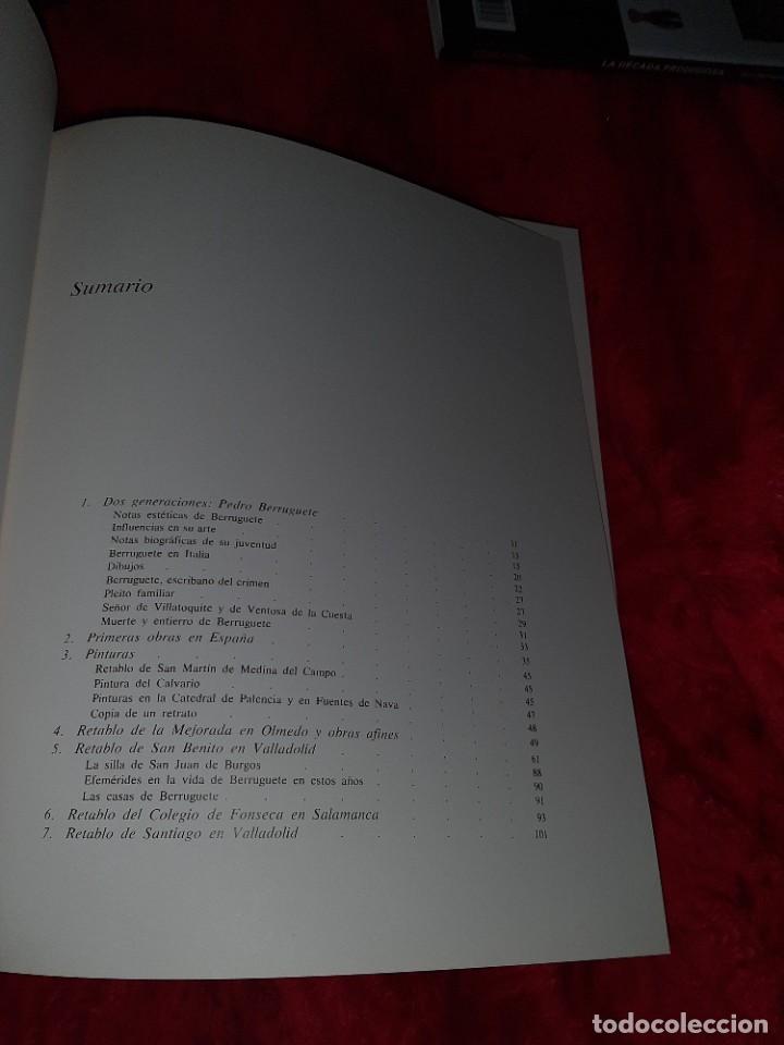 Libros de segunda mano: ALONSO BERRUGUETE. JOSE CAMON AZNAR - Foto 2