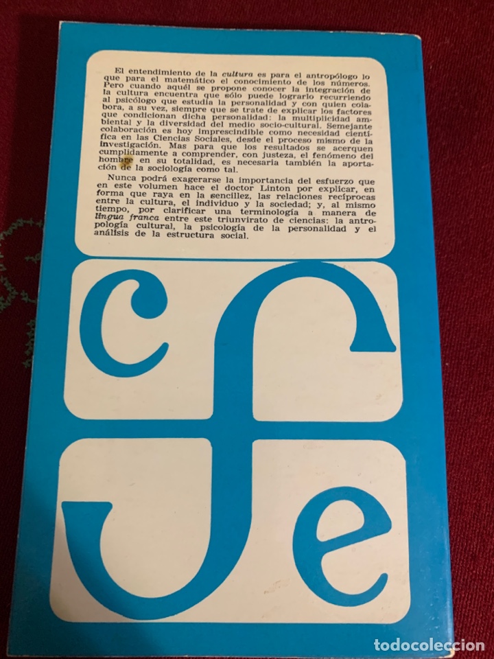 Libros de segunda mano: Cultura y personalidad. Ralph Linton. - Foto 2