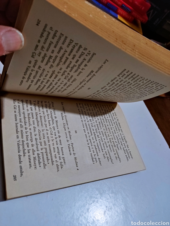 Libros de segunda mano: Libro poema de Mio Cid - Foto 5
