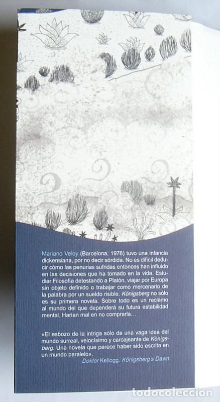 Libros de segunda mano: K&Ouml;NISBERG - MARIANO VELOY - EDITORIAL PEZ DE PLATA. 2011 - Foto 3