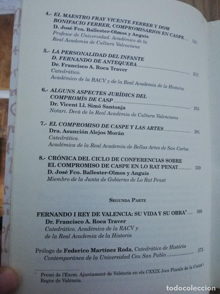 Libros de segunda mano: PERSPECTIVES DEL COMPROMIS DE CASP - en CASTELLANO - Foto 3