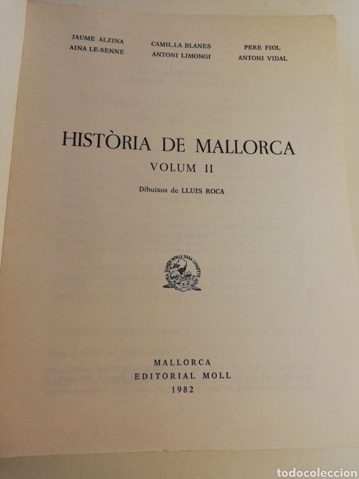 Libros de segunda mano: HIST&Ograve;RIA DE MALLORCA. VOLUM II (VV. AA.) - Foto 5