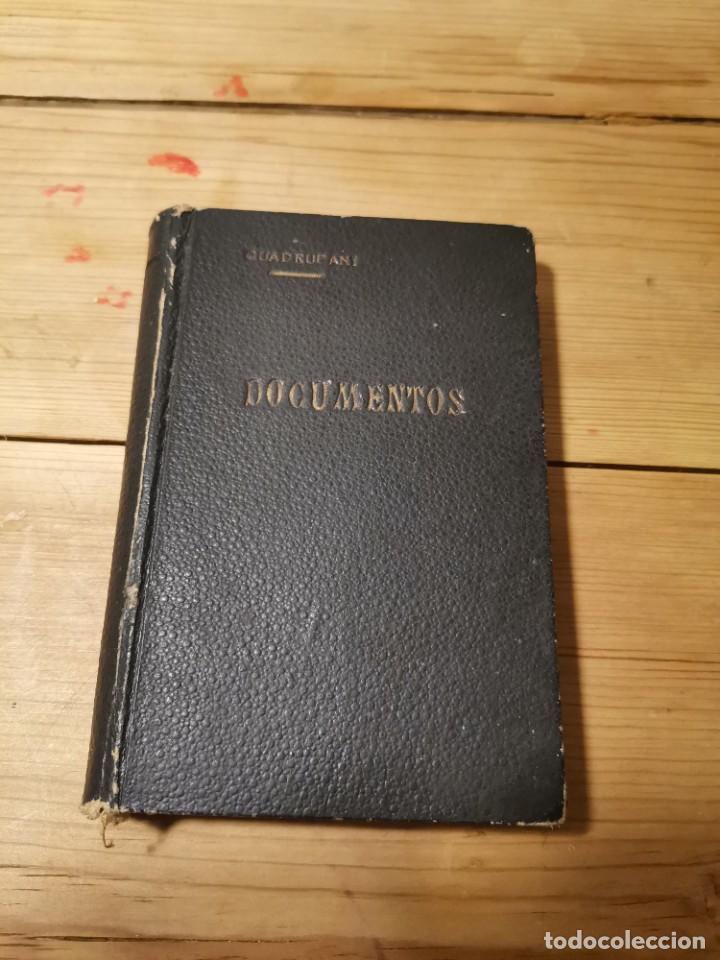 Libros de segunda mano: Documentos quadrupani - Foto 1