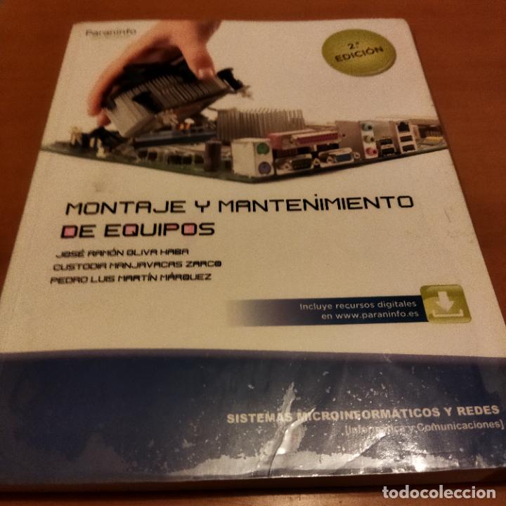 Libros de segunda mano: Montaje y mantenimiento de equipos - Foto 1