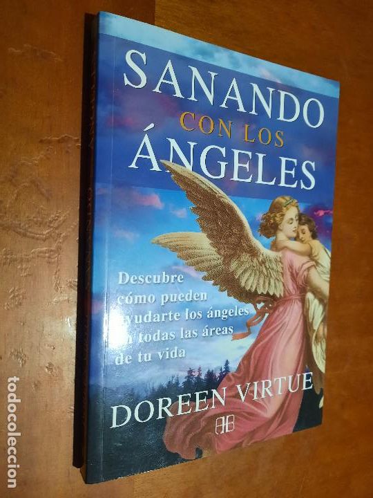 Libros de segunda mano: SANANDO CON LOS &Aacute;NGELES. DOREEN VIRTUE. R&Uacute;STICA. BUEN ESTADO - Foto 1