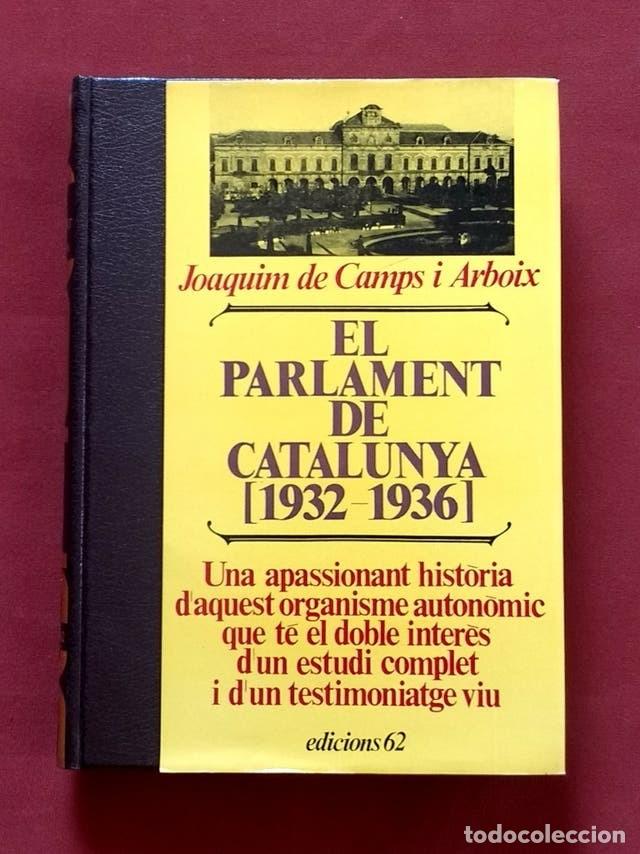 Libros de segunda mano: EL PARLAMENT DE CATALUNYA - Foto 1