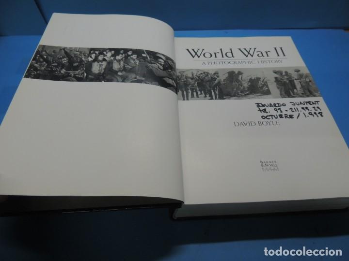 Libros de segunda mano: WORLD WAR II. A PHOTOGRAPHIC HISTORY.- DAVID BOYLE - Foto 3
