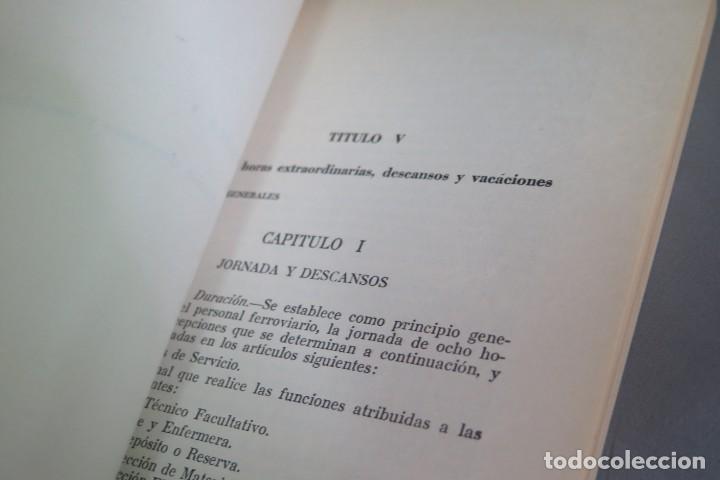 Libros de segunda mano: Reglamento de Regimen Interior RENFE. 1962 - Foto 4