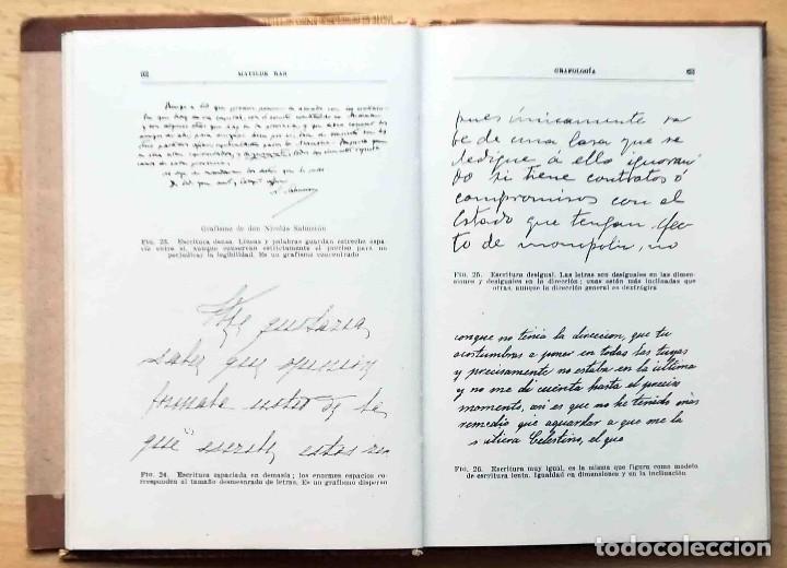 Libros de segunda mano: Grafolog&iacute;a. Cuarta edici&oacute;n. Matilde Ras. Colecci&oacute;n Labor. - Foto 4