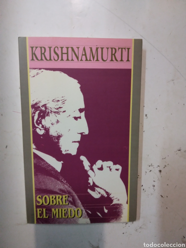 Libros de segunda mano: Krishnamurti, Sobre el.miedo - Foto 1