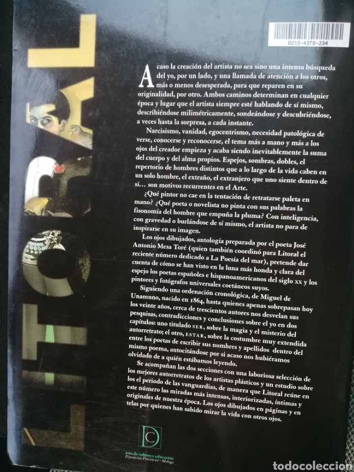 Libros de segunda mano: Litoral. Los ojos dibujados. - Foto 2
