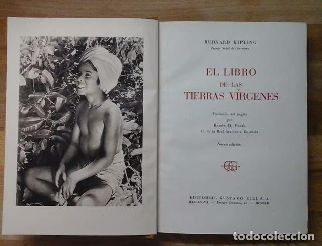 Libros de segunda mano: EL LIBRO DE LAS TOERRAS VIRGENES / EL LIBRO DE LA SELVA - R. KIPLING - 1944 - Foto 2