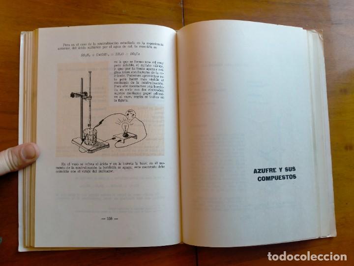 Libros de segunda mano: Manual de pr&aacute;cticas de qu&iacute;mica. - Foto 14