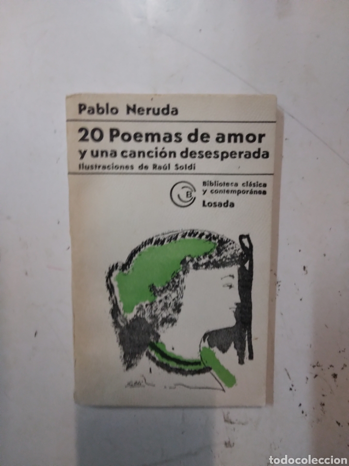 Libros de segunda mano: Pablo Neruda, 20 poemas de amor,Losada - Foto 1