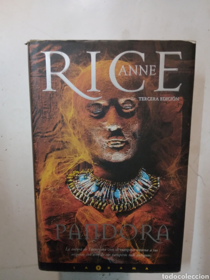 Libros de segunda mano: Anne Rice, Pandora,Ed. B - Foto 1