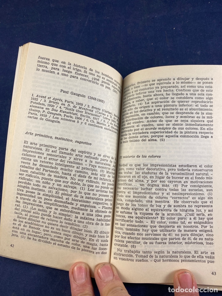 Libros de segunda mano: Documentos para la comprensi&oacute;n del arte moderno - Foto 3