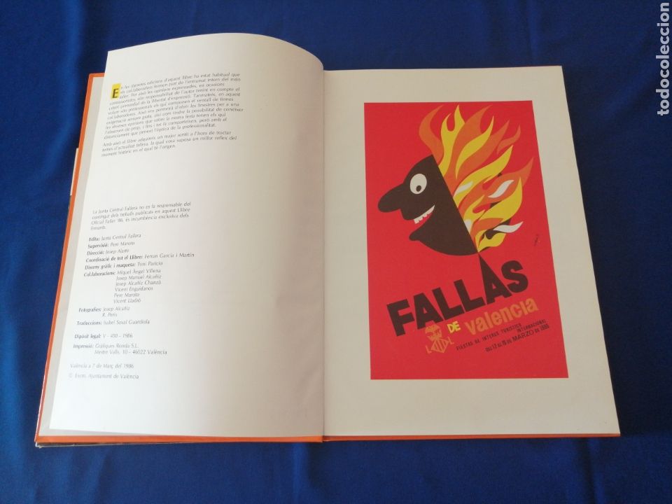 Libros de segunda mano: LIBRO FALLERO 1986 JUNTA CENTRAL FALLERA - Foto 3
