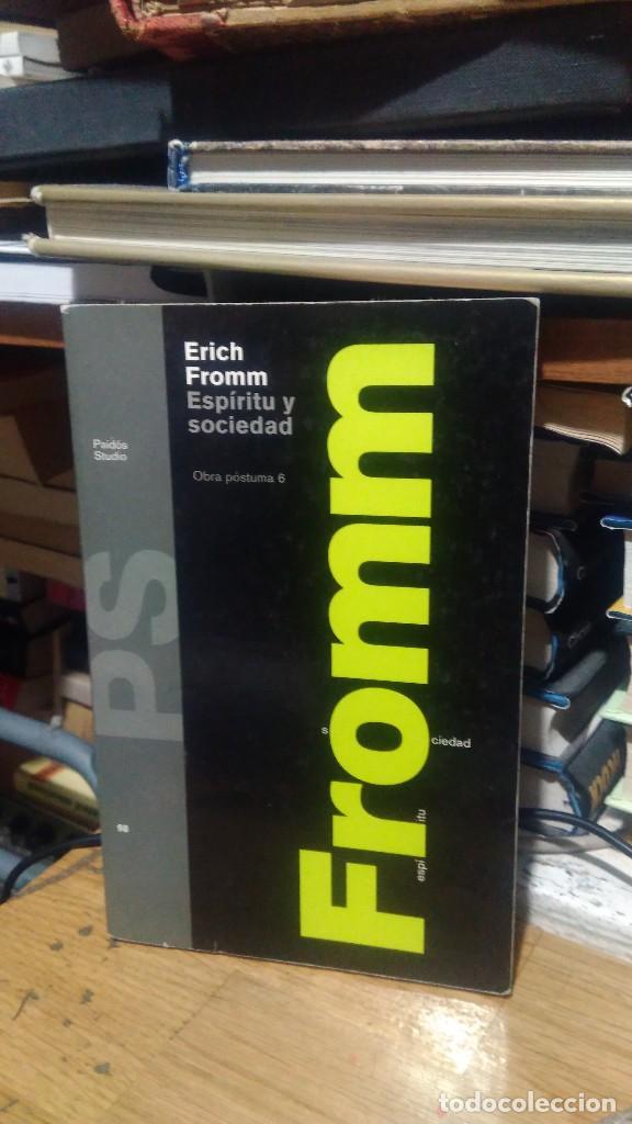 Libros de segunda mano: ESP&Iacute;RITU Y SOCIEDAD, ERICH FROMM, ED. PAIDOS STUDIO - Foto 1