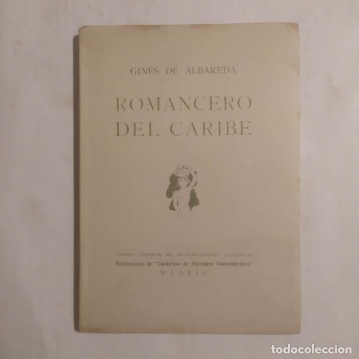 Libros de segunda mano: ROMANCERO DEL CARIBE. Albareda, Gin&eacute;s De - Foto 1