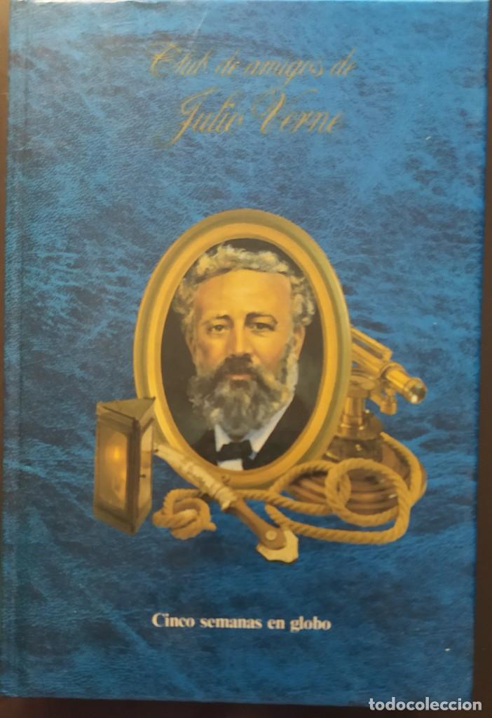 Libros de segunda mano: Cinco semanas en globo - Julio Verne - Foto 1