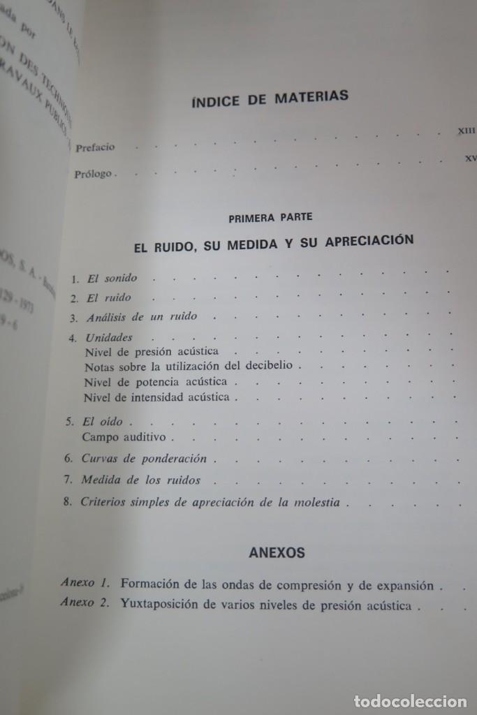 Libros de segunda mano: ACUSTICA DE LOS EDIFICIOS. MATHIAS MEISSER - Foto 2