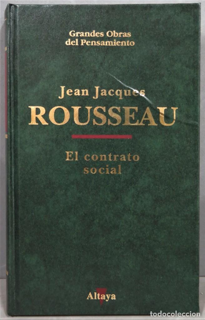 Libros de segunda mano: EL CONTRATO SOCIAL. JEAN-JACQUES ROUSSEAU - Foto 1