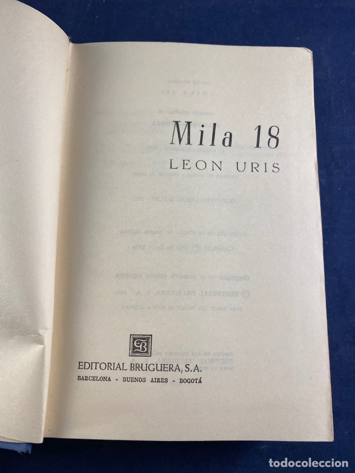 Libros de segunda mano: Mila 18 - Foto 2