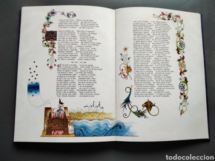 Libros de segunda mano: CANTAR DEL MIO CID. Guillermo Blazquez, Edicionde lujo - Foto 4