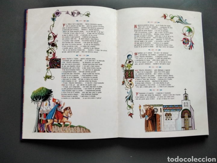 Libros de segunda mano: CANTAR DEL MIO CID. Guillermo Blazquez, Edicionde lujo - Foto 8