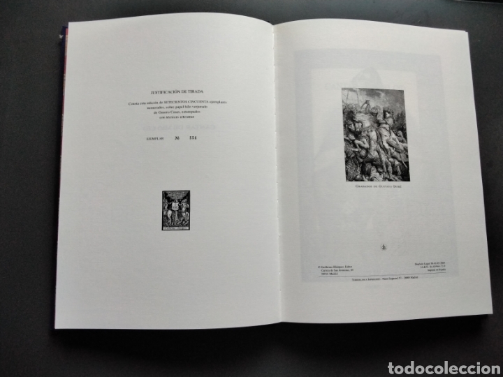 Libros de segunda mano: CANTAR DEL MIO CID. Guillermo Blazquez, Edicionde lujo - Foto 16