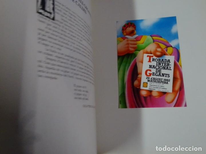 Libros de segunda mano: GEGANTS. APORTACIO DE MATADEPERA AL FOLKLORE. 232 P&Aacute;GINAS. 1982. - Foto 7