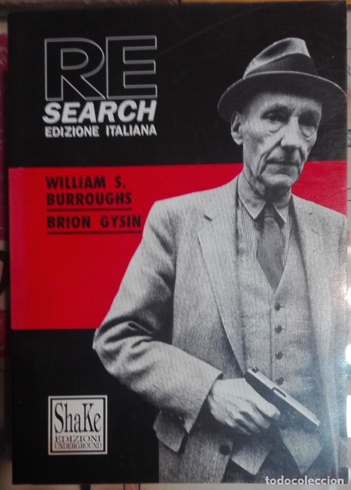 Libros de segunda mano: William S. Burroughs / Brion Gysin. RE SEARCH. 1996 - Foto 1