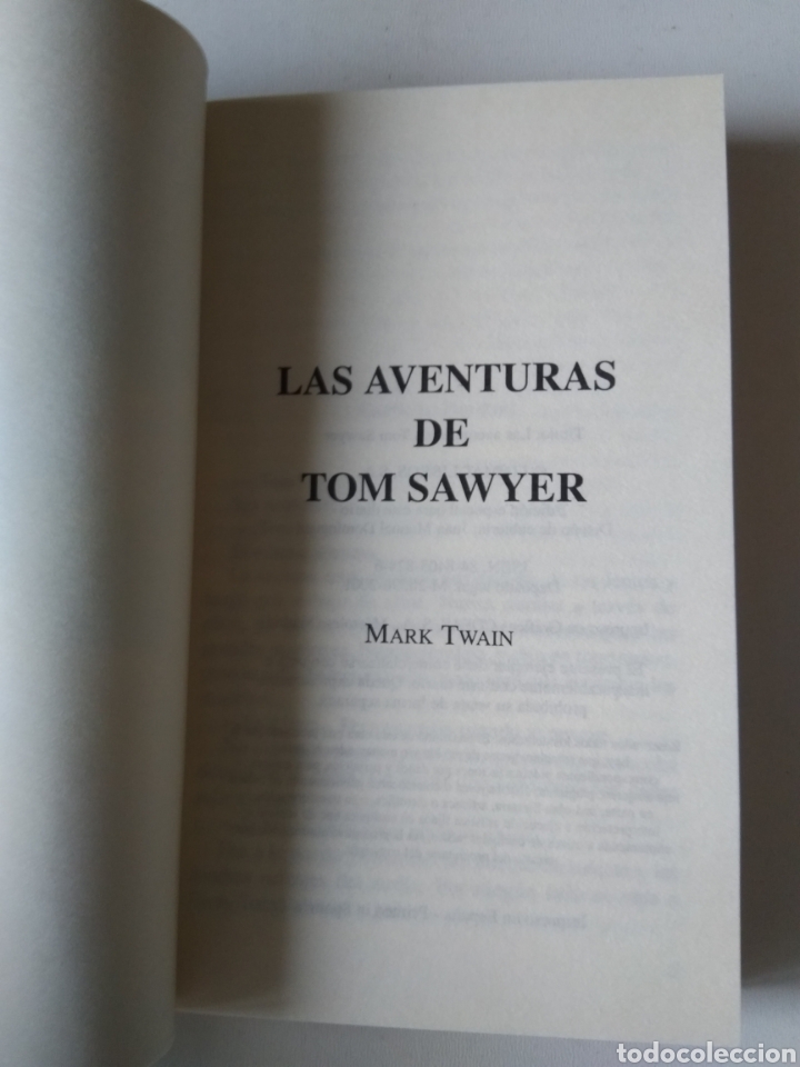 Libros de segunda mano: LAS AVENTURAS DE TOM SAWYER/MARK TWAIN - Foto 2