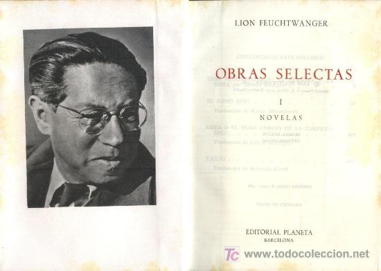 Libros de segunda mano: OBRAS SELECTAS. TOMO 1. NOVELAS. A-PI-091 - Foto 1