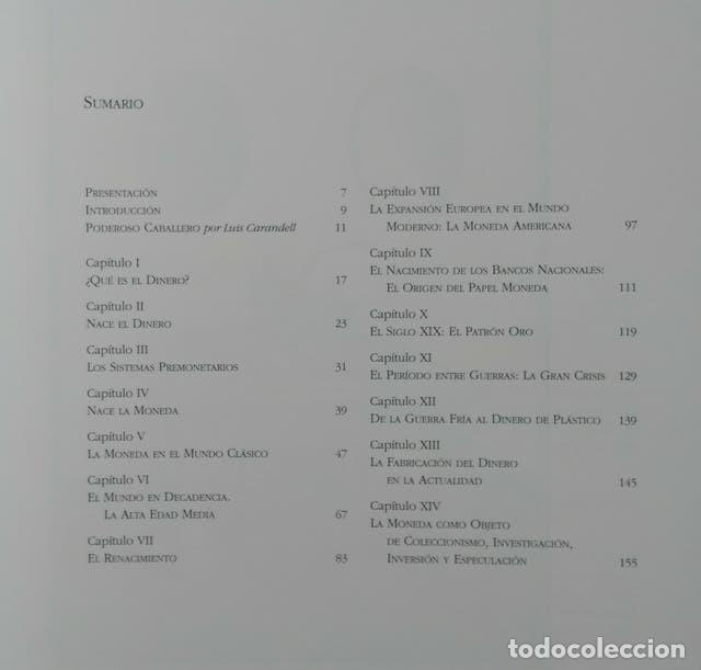 Libros de segunda mano: HISTORIA DEL DINERO - RAFAEL FERIA. - Foto 2