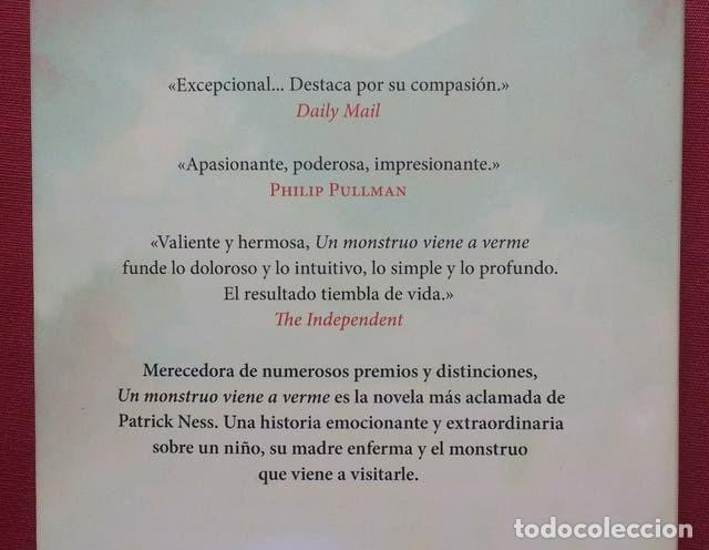 Libros de segunda mano: UN MONSTRUO VIENE A VERME - PATRICK NESS. - Foto 2
