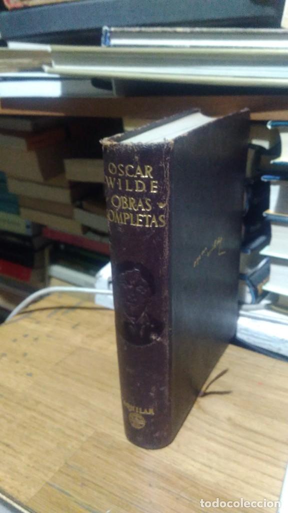 Libros de segunda mano: OBRAS COMPLETAS, OSCAR WILDE, ED. AGUILAR 1958 - Foto 1
