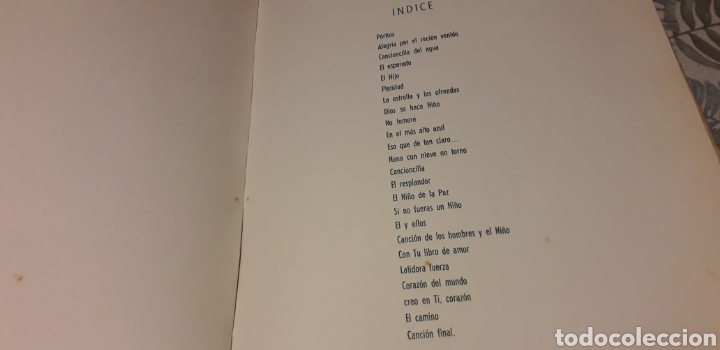 Libros de segunda mano: MATILDE LLORIA, CANCI&Oacute;N DE NAVIDAD / JAIME QUESADA, - Foto 7