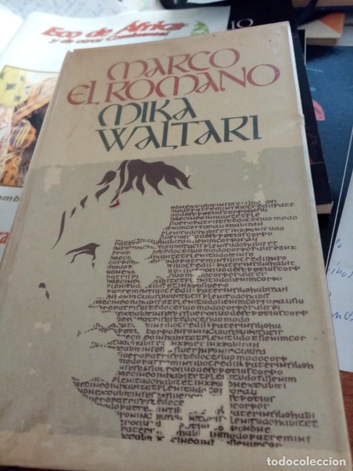 Libros de segunda mano: MARCO EL ROMANO. MIKA WALTARI. EST27B2 - Foto 1