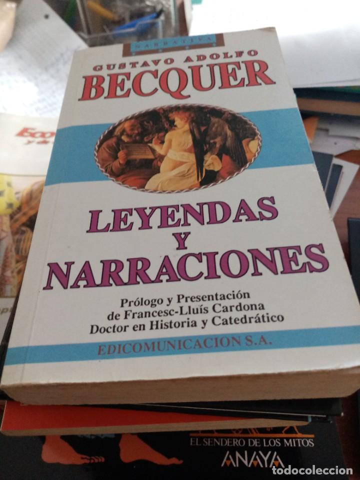 Libros de segunda mano: LEYENDAS Y NARRACIONES. GUSTAVO ADOLFO BECQUER. EST27B2 - Foto 1